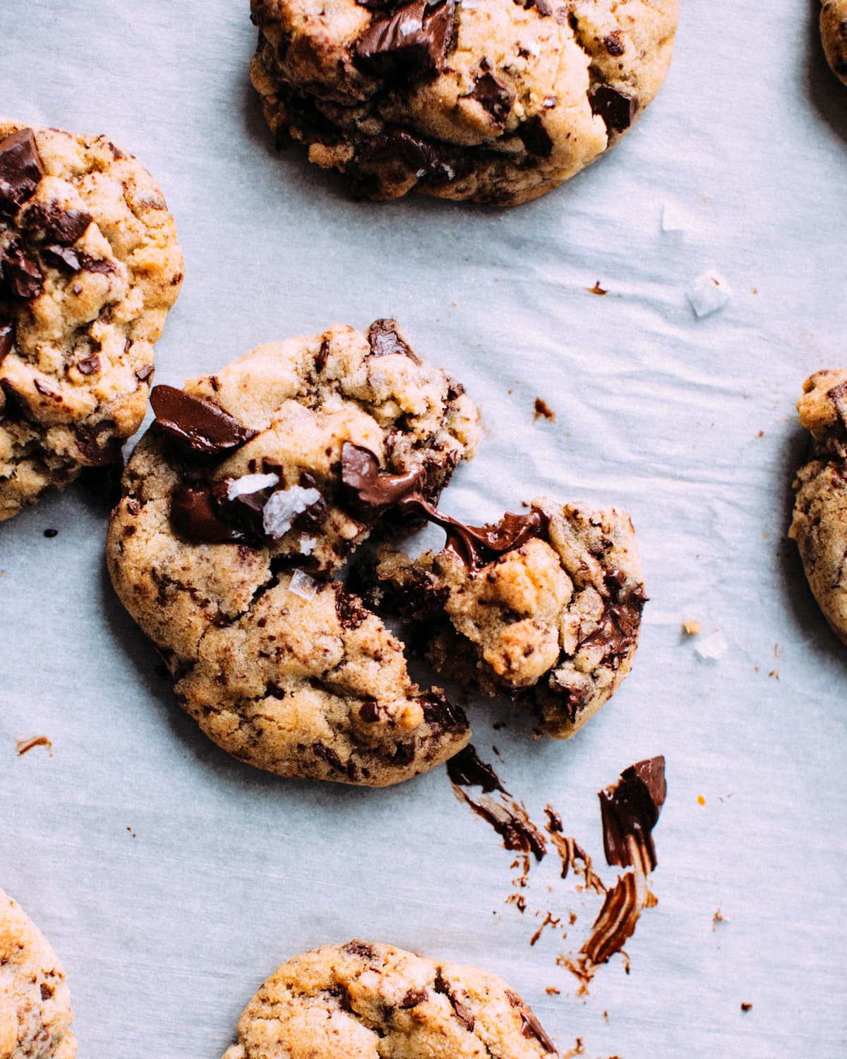 Cookies Big Mama couverts de pépites de chocolat